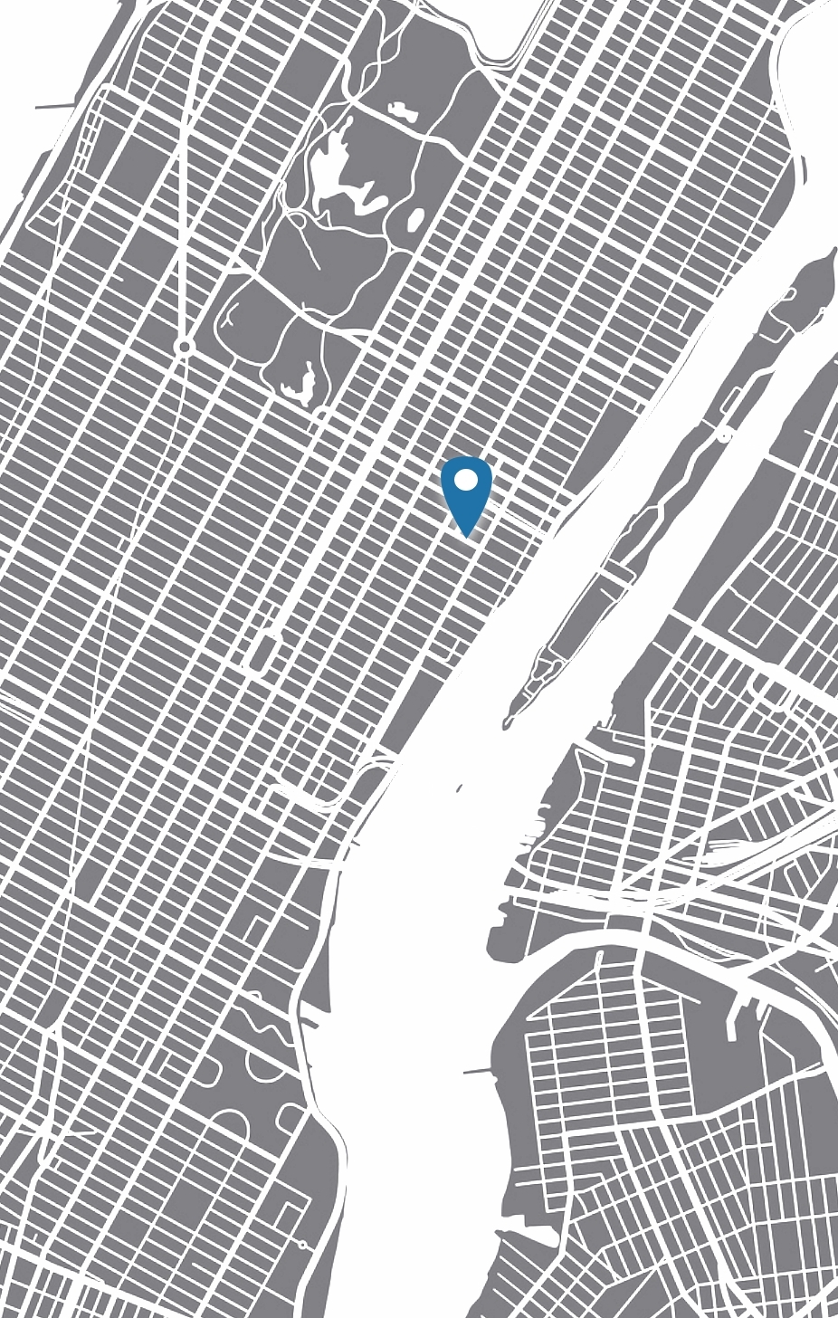 Map Location of 1100 2nd Ave