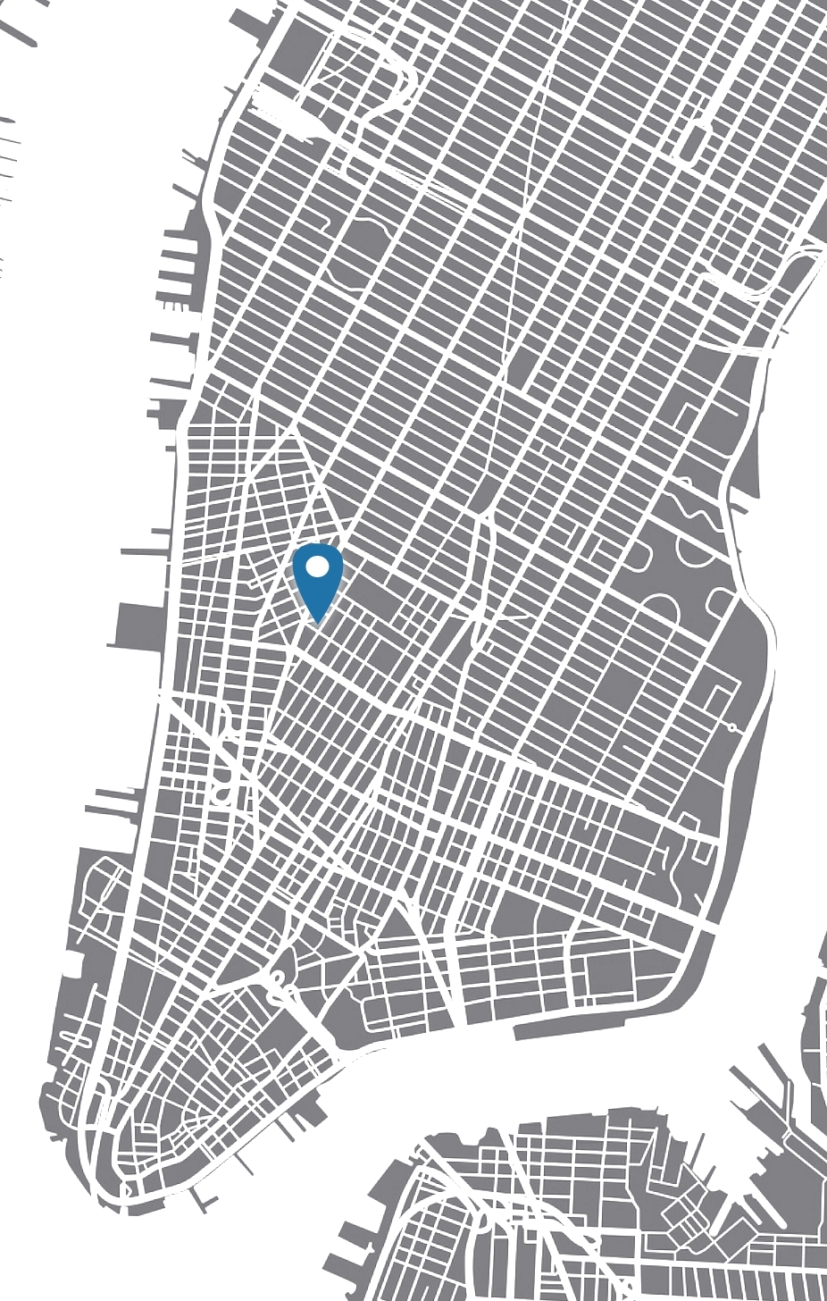 Map Location of 101 MacDougal Street
